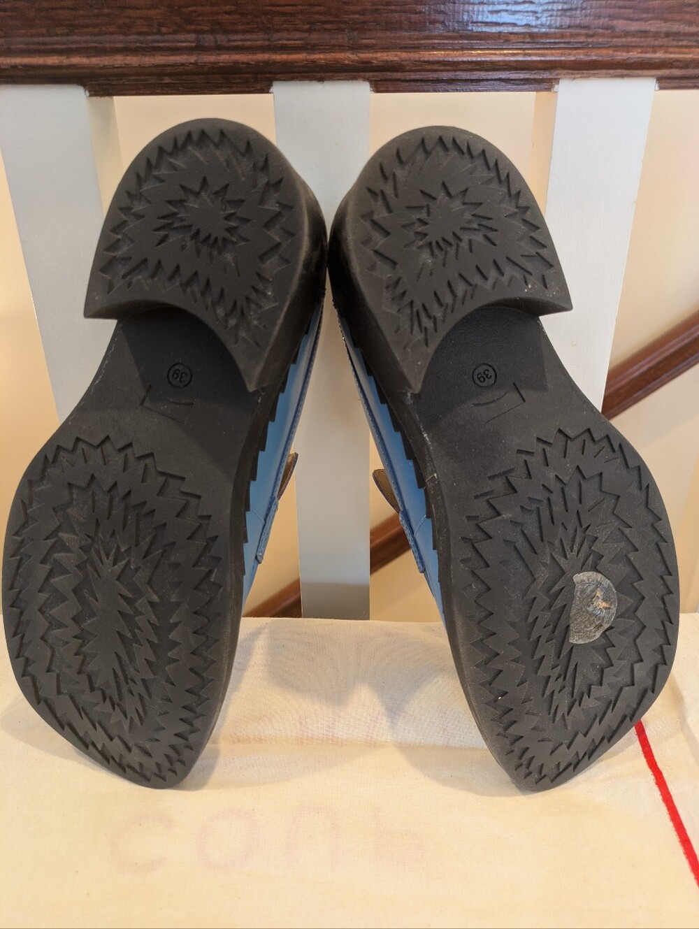 Camper Taylor Loafers Blue Size 39 Blue - Picture 6 of 7